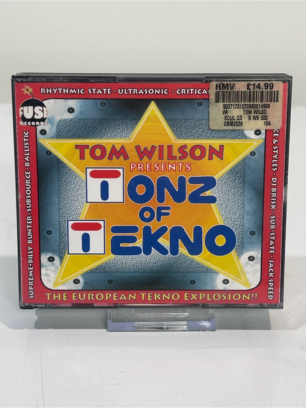 🤯5 for $20🤯 “Tonz Of Techno” CD [Dance Techno Rave]
